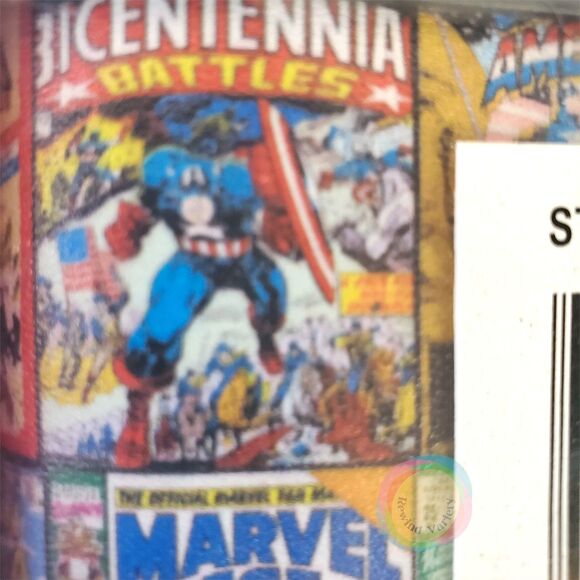 RGA Leatherworks Captain America LEATHER Wallet & Collectible Tin Set NEW Sealed - Picture 7 of 9